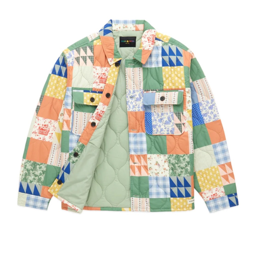 NWT! Brand New Never Opened Teddy Fresh Quilt Chore Jacket Size XL